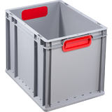allit Transportbehlter profiplus EuroBox 432, grau/rot
