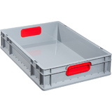 allit Transportbehlter profiplus EuroBox 612, grau/rot
