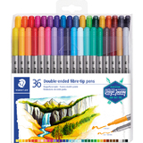 STAEDTLER doppel-fasermaler Design Journey, 36er Etui