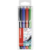STABILO fineliner SENSOR medium, 4er Kunststoffetui