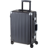 Alumaxx Reisetrolley, aus Aluminium, schwarz matt