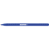 Kores einweg-kugelschreiber K-Pen super Slide K0, blau