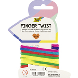 folia fadenschnur "FingerTwist", 160 cm, regenbogenfarben
