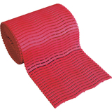 miltex arbeitsplatzmatte Yoga spa Basic, 600 mm x 15 m, rot