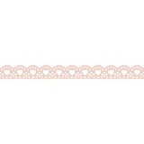 folia Deko-Bordre washi-dekor "HERZCHEN", 15 mm x 5 m, rosa