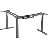 LogiLink Schreibtischgestell, elektrisch, 90 grad L-Form