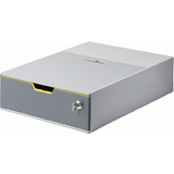 DURABLE schubladenbox VARICOLOR 1 SAFE, grau, abschliebar