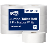 TORK Grorollen-Toilettenpapier Jumbo, 1-lagig, wei, 480 m