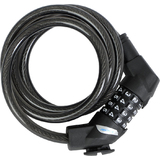 FISCHER Kabel-Fahrradschloss, Lnge: 1.200 mm, schwarz