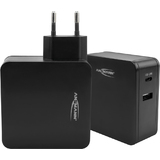 ANSMANN usb-steckdosenadapter HOME charger 265PD, schwarz