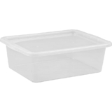 plast team Aufbewahrungsbox basic BOX Bettbox, 30,0 Liter