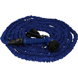 cartrend Wasserschlauch, dehnbar, 5 -15 Meter, blau