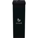 PAPERFLOW wertstoffsammelbox fr Restmll, schwarz, 60 Liter