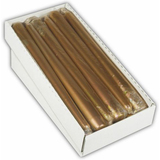 STARPAK Leuchterkerzen, 22 mm, gold