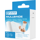 HARO mullbinde elastisch, wei, 60 mm x 4,0 m, 2er Set