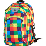 WHEEL bee Freizeit-Rucksack night Vision, orange/blau/grn