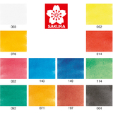 SAKURA aquarellfarben Koi water Colors sketch Box 12