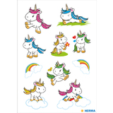HERMA sticker DECOR "Baby Einhorn", beglimmert
