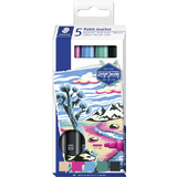 STAEDTLER acrylmarker Lumocolor paint marker, 5er Etui