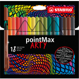 STABILO fasermaler pointMax ARTY, 18er Kartonetui