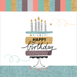 SUSY card Geburtstagskarte "Happy eco B-day" Cake
