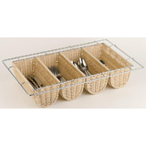 APS Besteckbehlter buffet GN 1/1, 4 Fcher, hellbeige