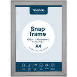 EUROPEL plakatrahmen Premium, din A4, 20 mm, silber eloxiert
