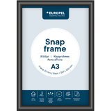 EUROPEL plakatrahmen Premium, din A3, 25 mm, schwarz