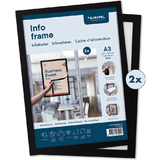 EUROPEL magnetrahmen INFO FRAME, din A3, schwarz