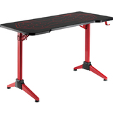 LogiLink gaming-schreibtisch mit Geo-Wabenmuster