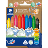 STAEDTLER wachsmalkreide Noris jumbo, 9er Kartonetui