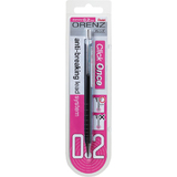 Pentel druckbleistift ORENZ, 0,2 mm, schwarz