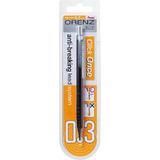 Pentel druckbleistift ORENZ, 0,3 mm, schwarz