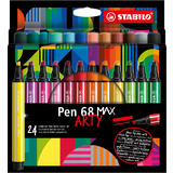 STABILO fasermaler Pen 68 MAX, 24er kartonetui ARTY
