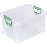 keeeper aufbewahrungsbox "luis", 20 Liter, transparent