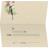 sigel gutscheinkarte "Hummingbirds and flowers