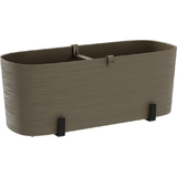 tera blumenkasten-set "Paros", inkl. Halter, sand