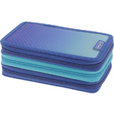 herlitz Schleretui tricase "Dip dye Blue", 31-teilig