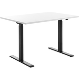 Topstar Sitz-/Steh-Schreibtisch, (B)1.200 mm, schwarz/wei