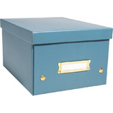 EXACOMPTA ablagebox Neo Deco, din A5+, blaugrn