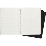 MOLESKINE notizheft Cahier, XL, kariert, Karton, schwarz