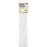 folia Krepppapier-Lagen, (B)500 mm x (L)2,5 m, wei