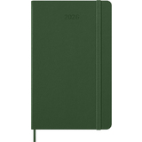 MOLESKINE buchkalender 2026, Wochen, L/A5, Hardcover, grn