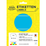 AVERY zweckform Vielzweck-Eiketten, 98 x 51 mm, farbig