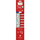 Clairefontaine weihnachts-geschenkpapier-set "Tiny Rolls"