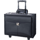 Alassio pilotenkoffer "ROCCA II", Mikrofaser, schwarz