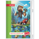 ROTH hausaufgabenheft Kids fr clevere Faule "Block Game"