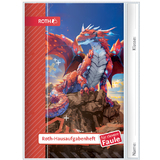 ROTH hausaufgabenheft Kids fr clevere Faule "Robo-Drache"
