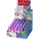 FABER-CASTELL doppelspitzdose "Dino/Einhorn", im Display