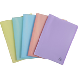 EXACOMPTA sichtbuch Chromaline, din A4, PP, sortiert